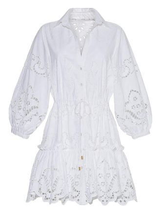 Cara Cara Robin mini dress - women - Cotton - S - White