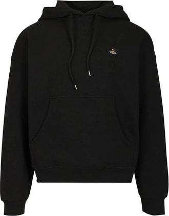 Vivienne Westwood Black Orb Hooded Top