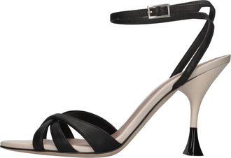 3Juin Noeli 095 Lais Sandaal - Dames - Sandalen met hakken - Veelkleurig - 36 EU - Leer - Schoenen