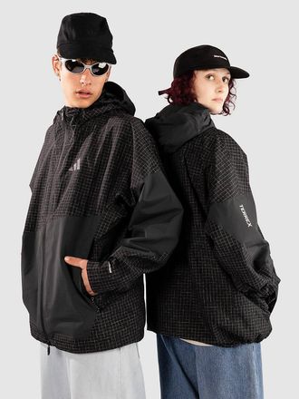 ADIDAS TERREX XPL 2L Rain Jacke schwarz