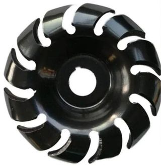 Trade Shop Trade Shop - Lama Disco Taglio Legno 12 Denti Per Smerigliatrice Angolare 22.23mm 125mm 07564