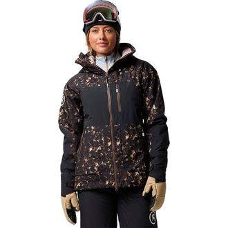 Backcountry Crestcruiser Insulated Jacket - Womens in Leoportoise Print/black at Nordstrom, Size X-Small