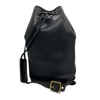 Coach Vintage Bucket Bags, unisex, Black, ONE SIZE, Pre-owned Leather Bucket Bag