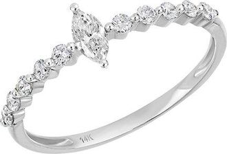 Carriere Jewelry 14K 0.33 Ct. Tw. Diamond Ring