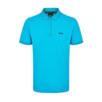 HUGO BOSS Heren Paule Poloshirt (Turquoise/Aqua)