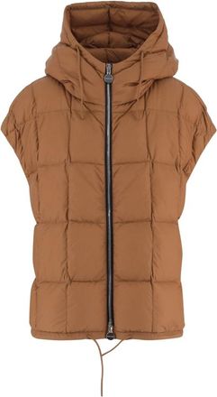 Ienki Ienki Cozy Arco Vest - Dames - Bodywarmers - Bruin - XS - Nylon - Jassen