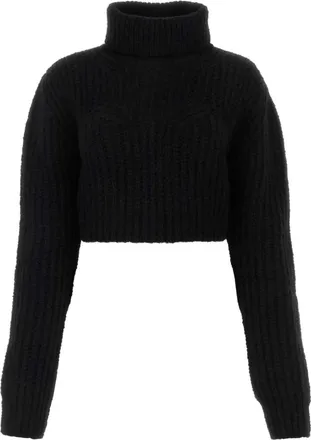 Dsquared2 Black wool blend sweater