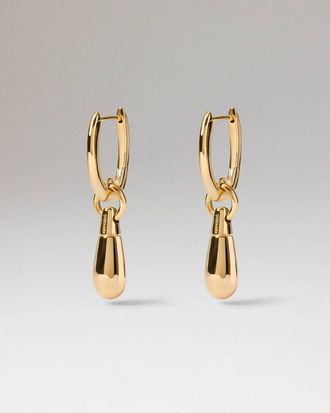 PD Paola Womens Jupiter Single Hoop In Gold