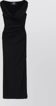 Jacquemus ruched sweetheart neck mini dress