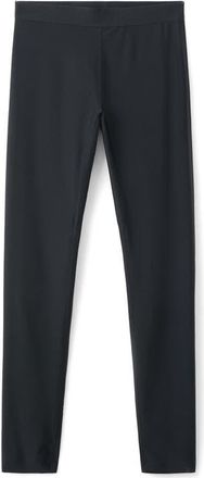 Mango Selection Zip Hem Leggings in Black at Nordstrom, Size Medium