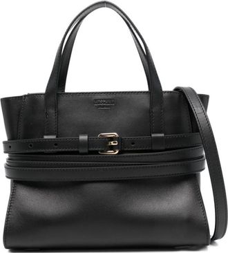 Moschino Tie Me Small Leather Handbag