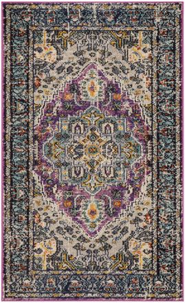 Safavieh Alfombra morado/azul 122 x 170 cm