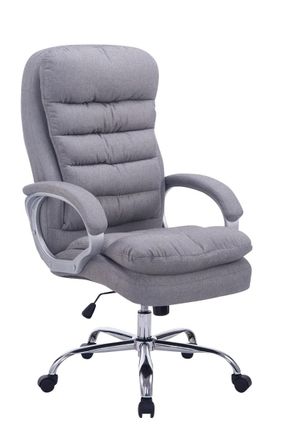 Clp Clp - Silla De Oficina Vancouver Xxl En Tela Gris