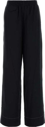 A.P.C. A.p.c., Broeken, Dames, Blauw, XS, Wide-leg Lucy pant