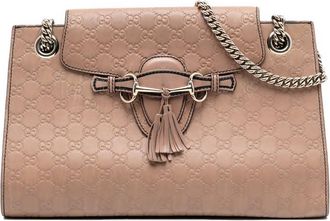Gucci Pre-owned Gucci Large Guccissima Emily Shoulder Bag 295403 527066