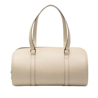 Louis Vuitton Pre-owned Handbags, female, White, Size: ONE SIZE Pre-owned Soufflot