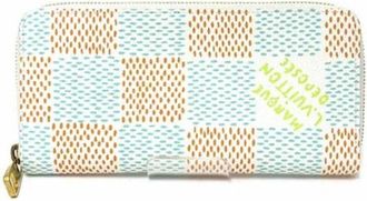 Louis Vuitton Pre-owned Fabric Wallet - Dames - Vintage Accessoires - Wit - ONE Size - Vintage