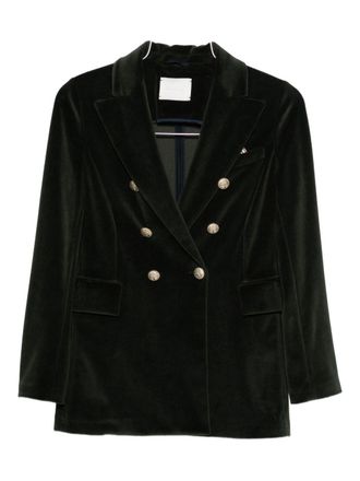 Circolo 1901 Cotton Double-Breasted Jacket-Donna