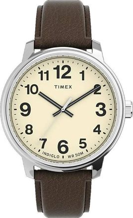 Timex Easy Reader Bold Quartz Cream Dial Mens Watch TW2V213006P