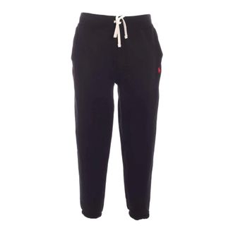 Polo Ralph Lauren Sweatpants, male, Black, XL, Black Athletic Trousers