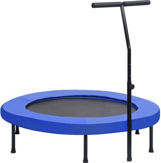 vidaXL Vidaxl - Cama El&aacute;stica Fitness Con Asa Y Almohadilla De Seguridad 122 Cm