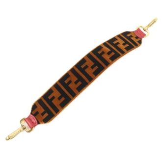 Fendi Pre-owned Accessories, female, Red, Size: ONE SIZE Pre-owned Zucca Strap