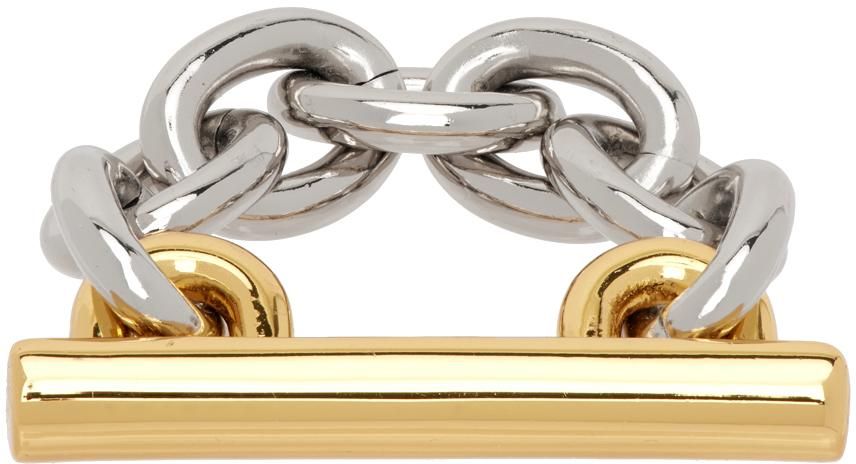 指輪・リング Rabanne Anneau Ring - Paco Rabanne - Brass - Gold Anneau Ring - Paco Rabanne - Brass - Silver