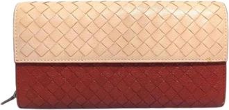 Bottega Veneta Pre-owned Leather Wallet - Dames - Vintage Accessoires - Veelkleurig - ONE Size - Leer - Vintage
