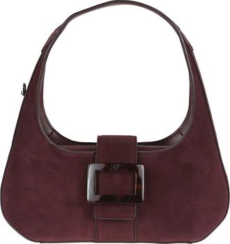 Roger Vivier Belle Vivier Turtle Hobo Mini - Dames - Schoudertassen - Bruin - ONE Size - Tassen