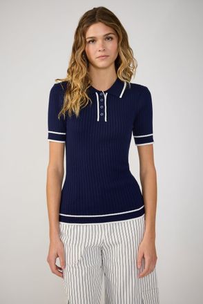Trina Turk Stance Ss Polo