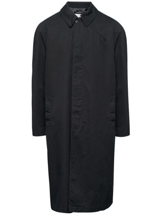 Maison Margiela Trench con zip - Nero