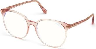 Tom Ford TF5671-F-B 072 Shiny Transparent Blush 55mm