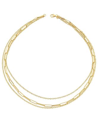 Liv Oliver 18K Plated Necklace