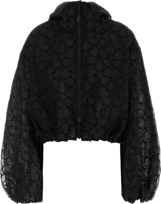Cecilie Bahnsen Black Organza Aisha Jacket