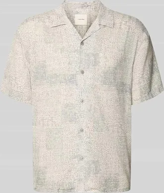 Calvin Klein Relaxed Fit Freizeithemd aus Leinen-Lyocell-Mix in Sand, Gr&ouml;&szlig;e XXL