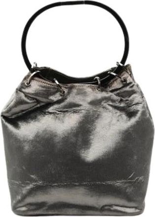 Gucci Pre-owned Bucket Bags, female, Gray, Size: ONE SIZE Pre-owned Bucket Bag