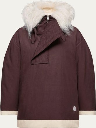 Moncler x JIL SANDER Mens Bowtiediene Short Down Jacket