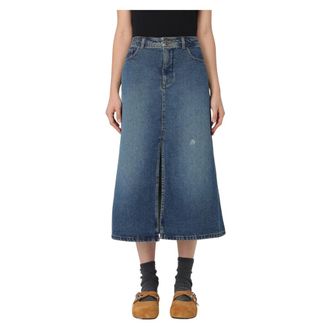 A.P.C. Denim Skirts, female, Blue, XS, Georgia Mini Skirt