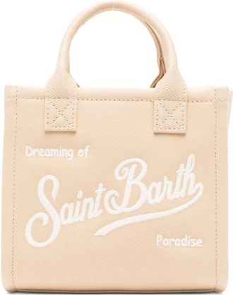 MC2 Saint Barth Tote Bags, female, Beige, Size: ONE SIZE MC2 Saint Barth Bags