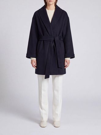 By Malene Birger Cappotto a vestaglia in pura lana con collo a scialle
