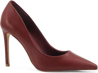 Steve Madden Thrive Pump - Dames - Pumps - Rood - 37 1/2 EU - Leer - Schoenen