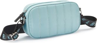 Elbsand Umh&auml;ngetasche ELBSAND Minibag, Damen, Gr. B/H/T: 20,5cm x 12cm x 6cm, blau, Stoff, Textil, clean, unifarben, Taschen Umh&auml;ngetasche, Handtasche mit Ste