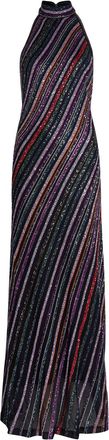 Missoni Striped Fine-knit Gown - Multicoloured - 42 (UK10 / S)