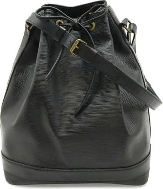 Louis Vuitton Pre-owned Epi Bucket Bag - Dames - Vintage Tas - Zwart - ONE Size - Leer - Vintage