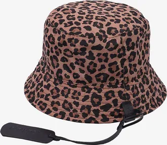 Catarzi Anglerhut aus Stoff mit Leoprint Tina