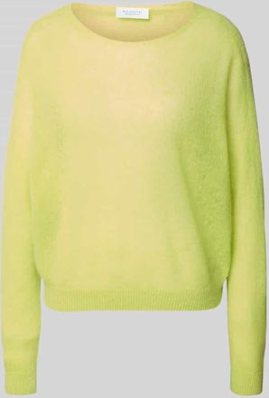 Rich & Royal Regular Fit Pullover aus Alpaka-Mix in Strick-Optik in Hellgruen, Gr&ouml;&szlig;e XL