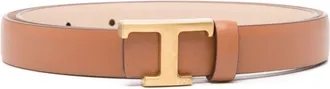 Tod's T Timeless reversible belt - women - Leather - 95 - Brown