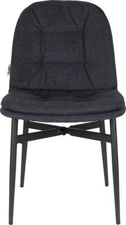 Dutchbone Design Stuhl Jade, Dunkelblau