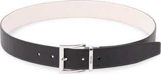 Prada Saffiano Leather Reversible Belt