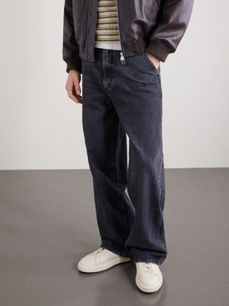 Officine Creative Slouch 001 Full-Grain Leather Sneakers